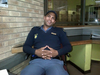 Shot policeman still critical
